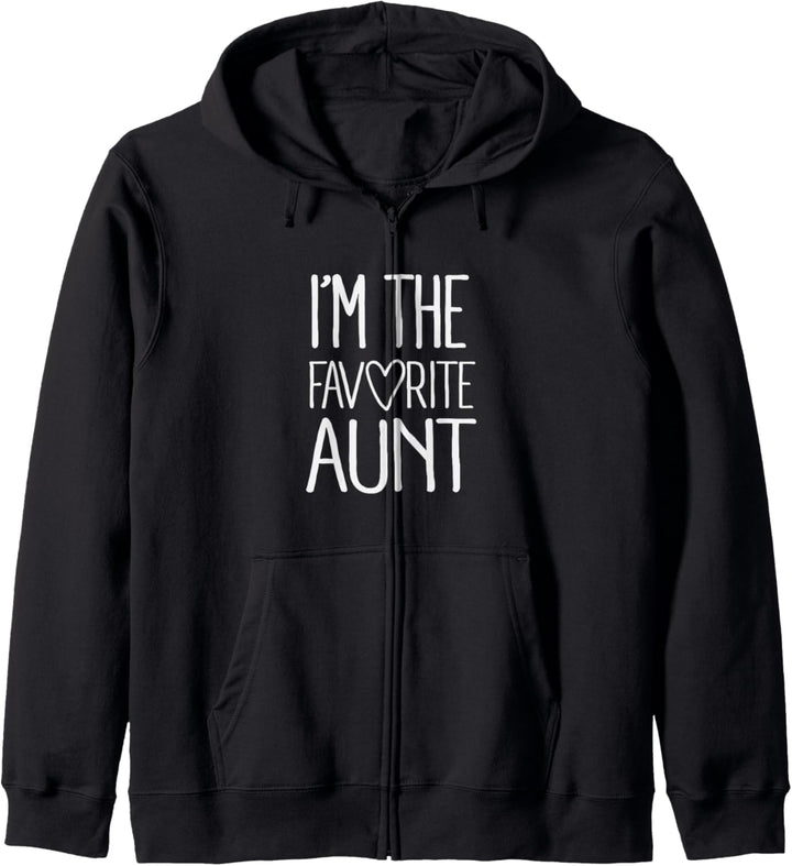 I'm The Favorite Aunt Cute Newborn Family Kapuzenjacke