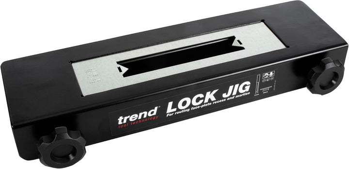 Trend Profi-Schablone für Türschlösser aus Holz, 20 austauschbare Einsätze, LOCK/JIG/C 1. LOCK/JIG/C