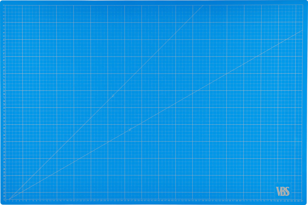 VBS Schneidematte "Hobby" 90 x 60 x 0,3 cm 90 x 60 x 0,3 cm, 90 x 60 x 0,3 cm