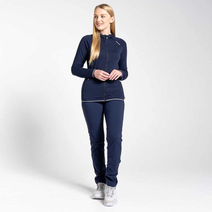 Craghoppers Damen Outdoorhose NosiLife 43 EU Lang Marineblau, 43 EU Lang Marineblau