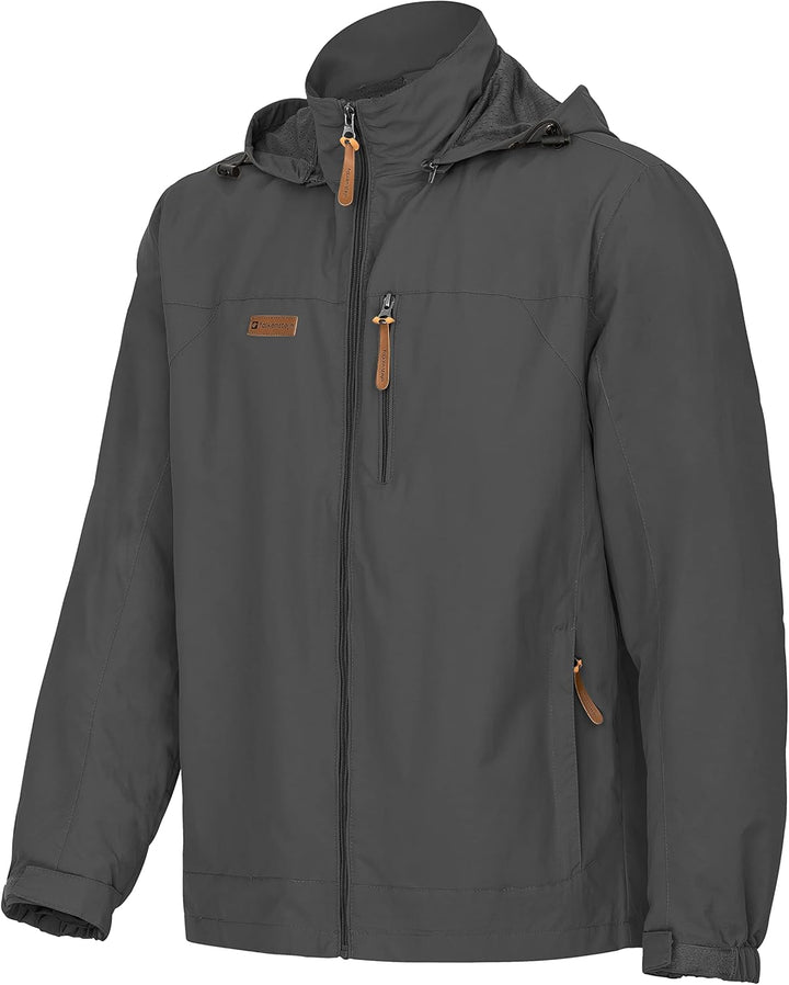 FALKENSTEJN Summer Windbreaker Anorak Windjacke leichte Jacke S Anthracite, S Anthracite