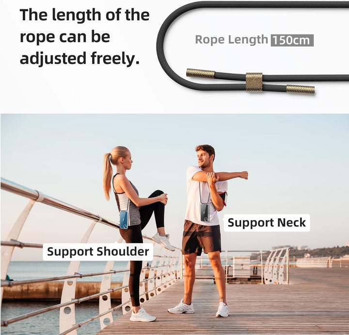 GOODVISH Handykette kompatibel mit Apple iPhone 13-6,1" Display | Necklace Hülle mit Band Handyhülle