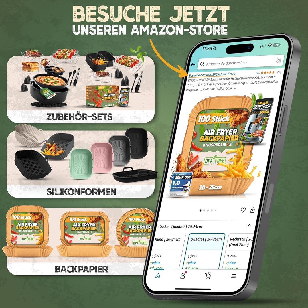 Ninja Heissluftfritteuse Zubehör Ninja Foodi Max Dual Zone af300eu af400eu af451eu - Airfryer Zubehö