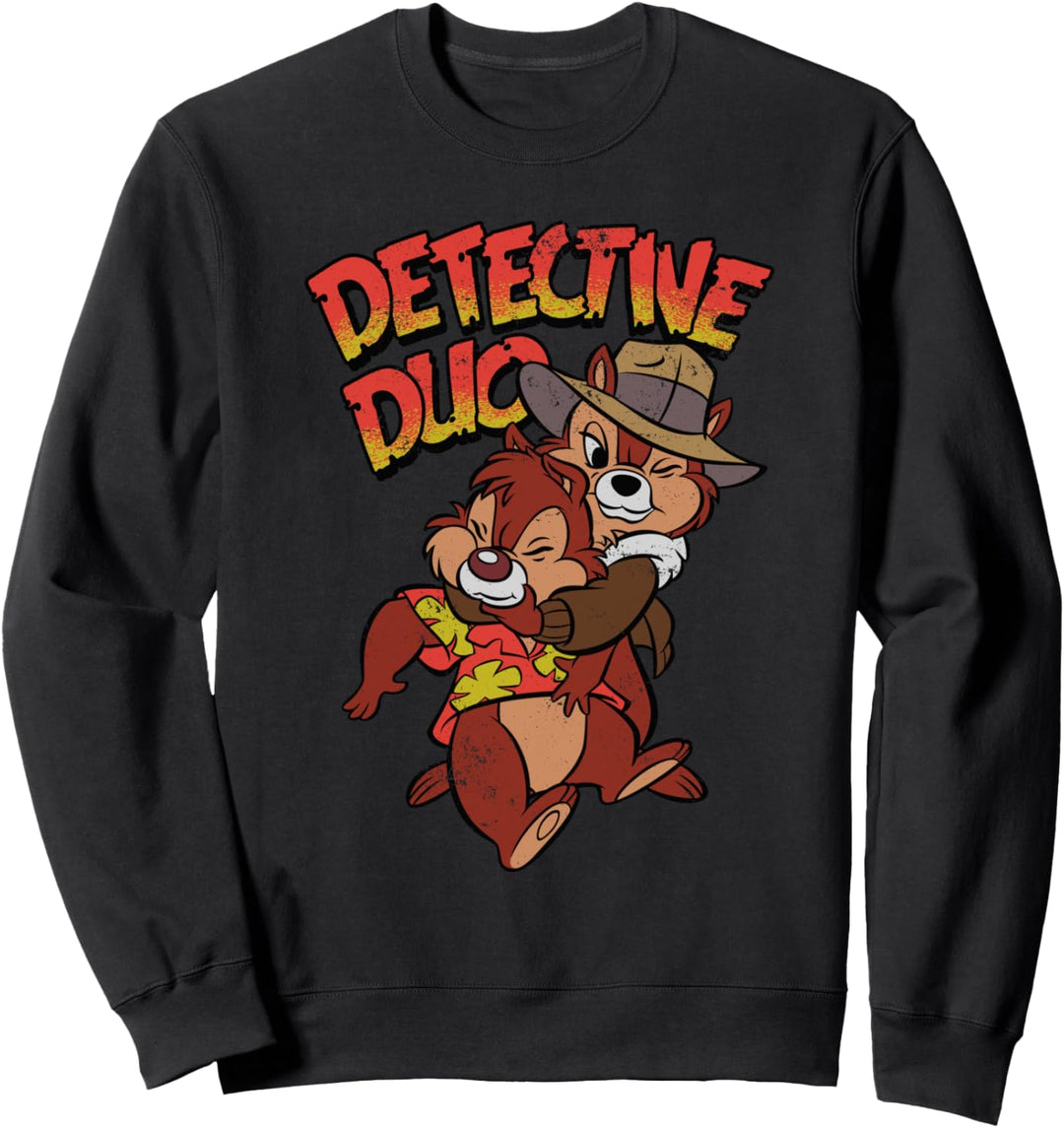 Disney Retro Chip n' Dale Rescue Rangers Detective Duo Sweatshirt