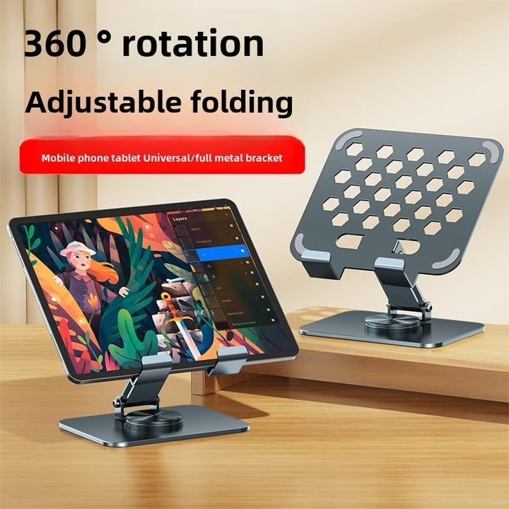 360° drehbarer Tablet-Ständer mit verstellbarem Fuss zum Zeichnen, kompatibel mit iPad Pro/Air/Mini