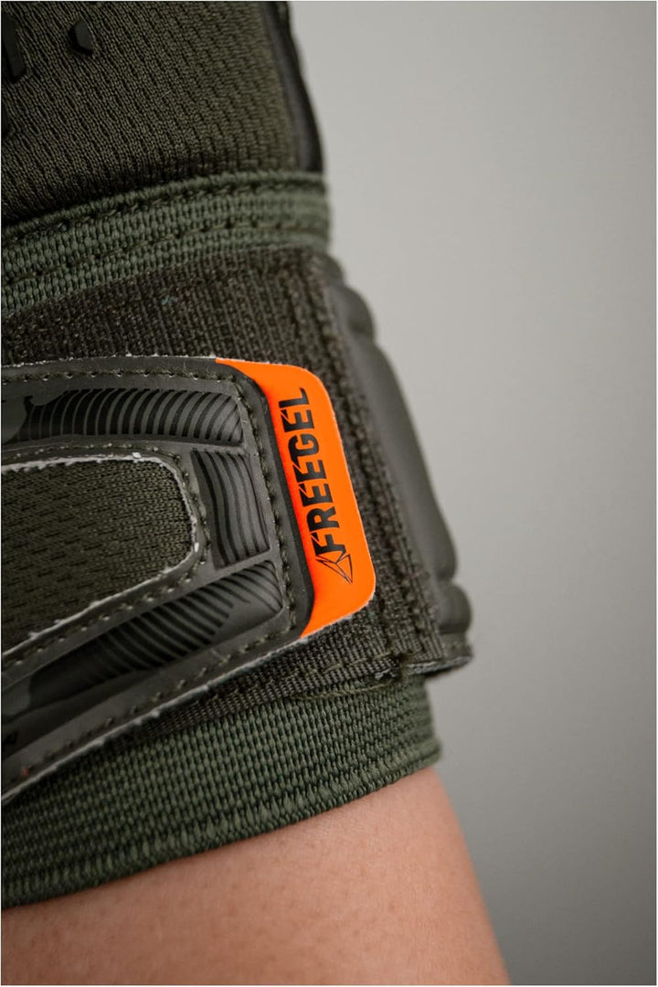 Reusch Unisex Jugend Attrakt Freegel Silver Fingerhalter Junior warthandschuhe 5 Gren / Shock orng /