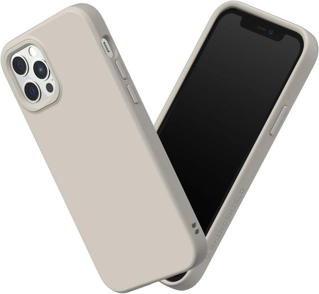 RhinoShield Case kompatibel mit [iPhone 12/12 Pro] | SolidSuit - Stossdämpfende & schlanke Schutzhül