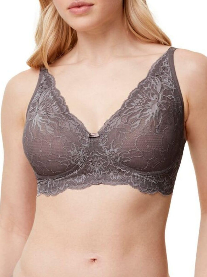 Triumph Damen Amourette Charm T N03 Bra (1er Pack) 80B Pigeon Grey, 80B Pigeon Grey