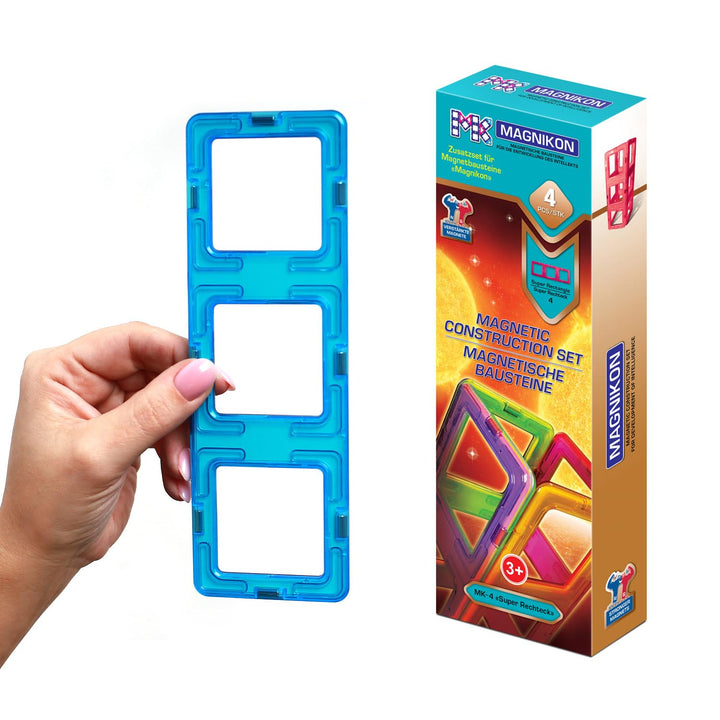 MAGNIKON Magnetische Bausteine Ersatzset | Magnetbausteine | Kinderspielzeug ab 3 Jahre | Geschenk F