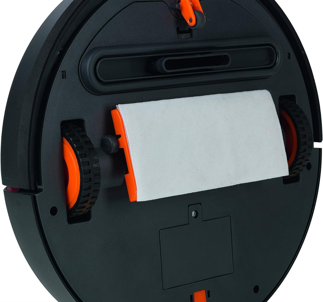 CLEANmaxx Saugroboter 2in1, rot/schwarz, 09860