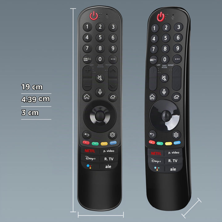 Gvirtue MR22GN Sprach Magic Fernbedienung für LG fernseher, Ersatz für LG Fernbedienung MR23GA MR22G
