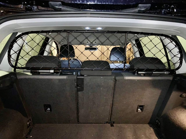 ERGOTECH Trennnetz Trenngitter kompatibel mit Volkswagen Golf Sportsvan RDA65-S8, für Hunde und Gepä