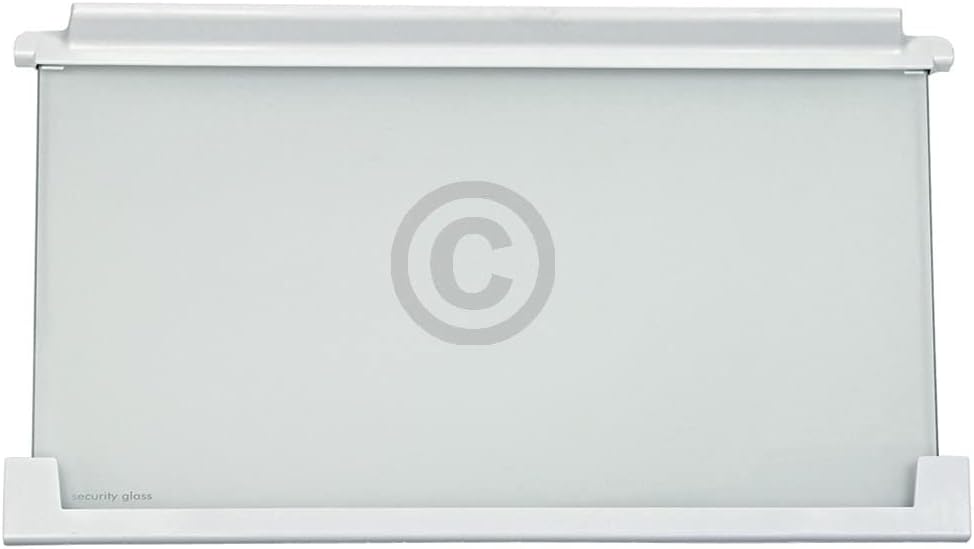 Einlegeboden aus Glas für Kühlschrank kompatibel mit Glasplatte AEG 225153106/3 auch für KühlGefrier
