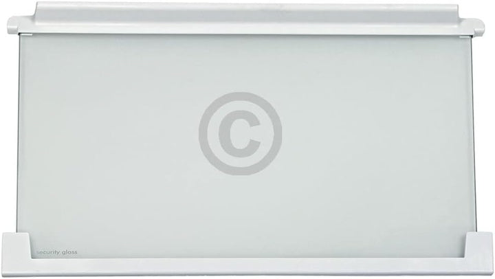 Einlegeboden aus Glas für Kühlschrank kompatibel mit Glasplatte AEG 225153106/3 auch für KühlGefrier