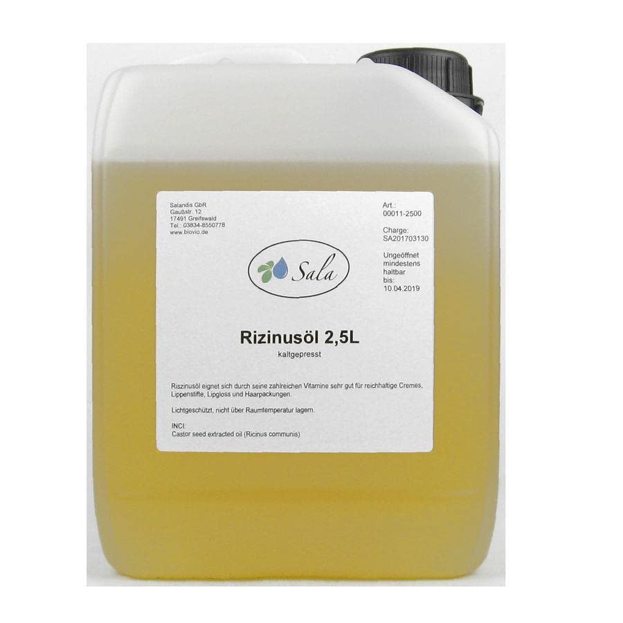 Sala Rizinusöl kaltgepresst Ph. Eur. (2,5 L Kanister) 2.5 l (1er Pack), 2.5 l (1er Pack)