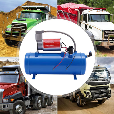 Kompressor, Luftkompressor Werkstatt, fahrbar, DC 12V, Induktionsmotor, Flüster Silent Druckluft lei