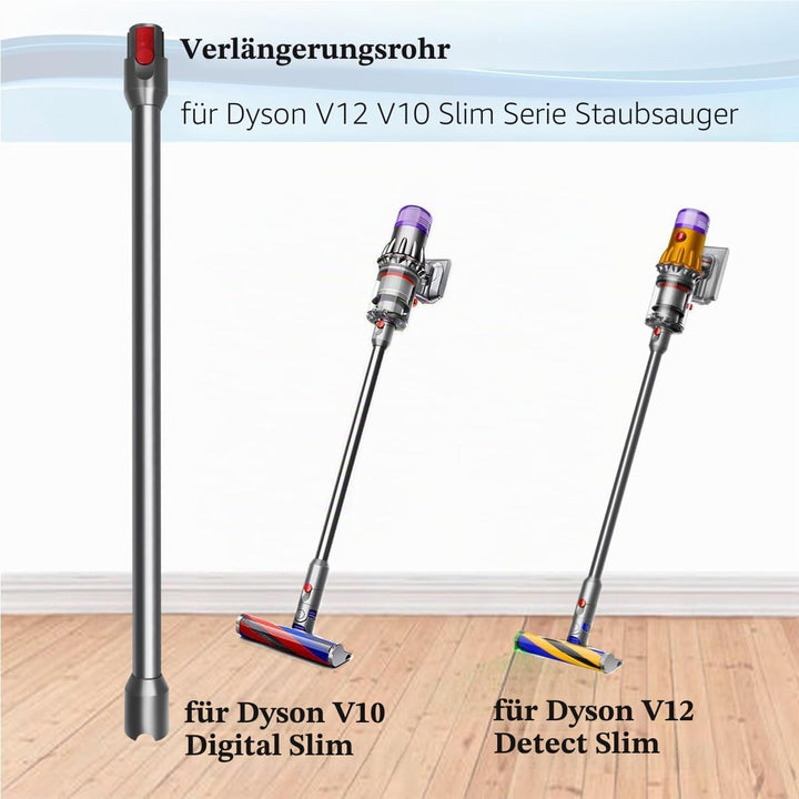 Verlängerungsrohr für Dyson V12 Detect Slim Staubsauger, Ersatzteile Saugrohr Schnellspanner Verläng