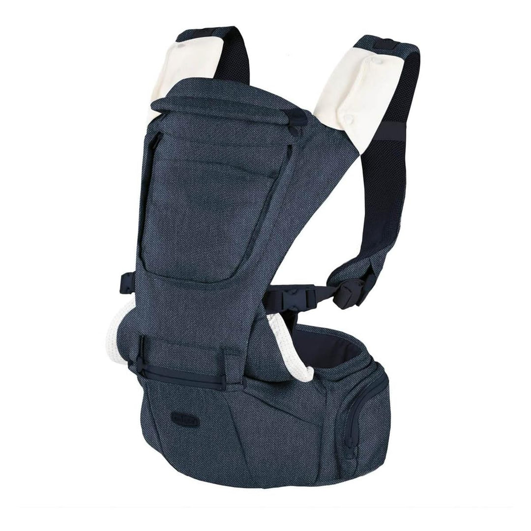 Chicco Babytrage Hip Seat, 3-in-1 ergonomische und multifunktionale Babytrage mit abnehmbaren und se