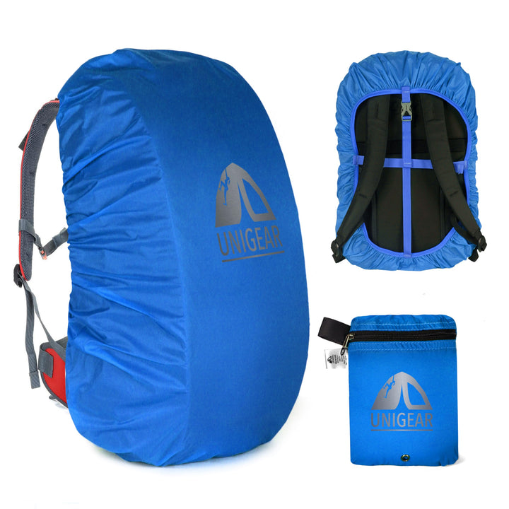 Unigear Regenschutz für Rucksäcke Schulranzen mit Reflektor, wasserdichte Regenhülle Rucksack Cover