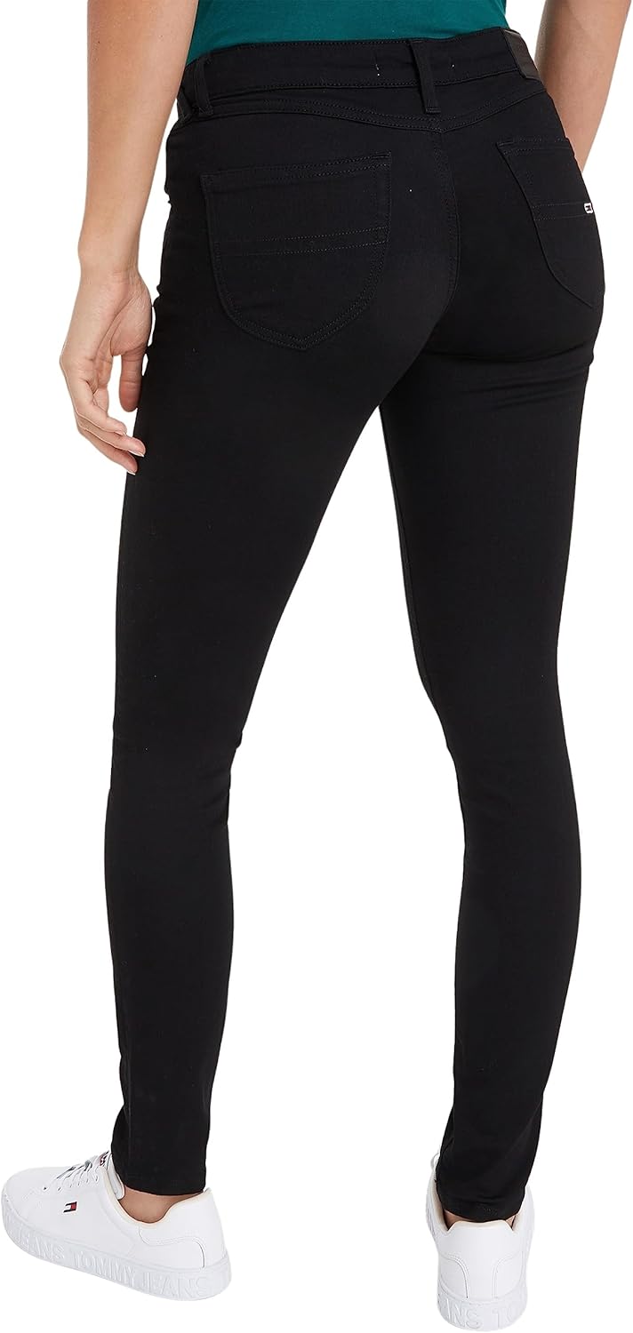Tommy Jeans Damen Sophie Lr Skny Stbks Jeanshosen 24W / 28L Schwarz, 24W / 28L Schwarz