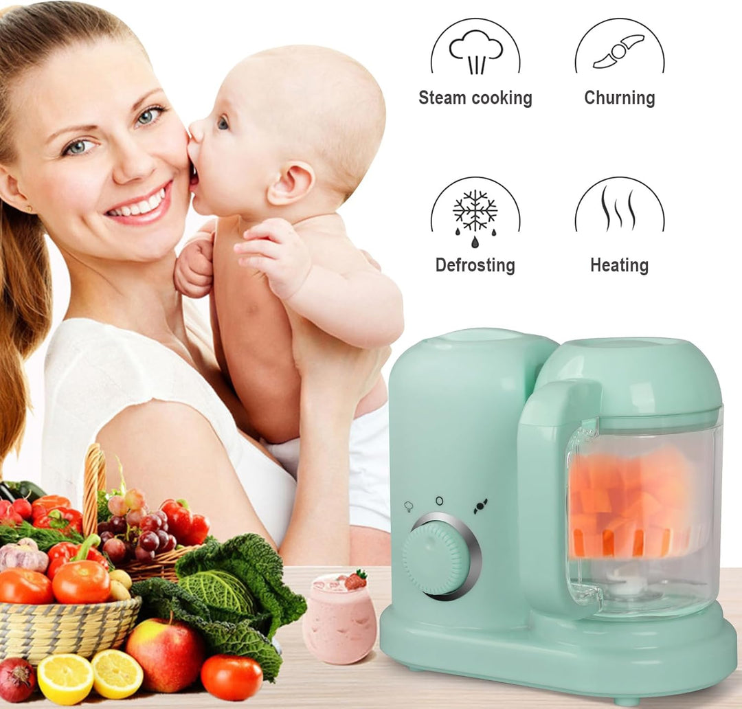 Multifunktions-Roboter 4-in-1, Babynahrungszubereiter, Lebensmitteldiversifizierung, Dampfgarer, Mix