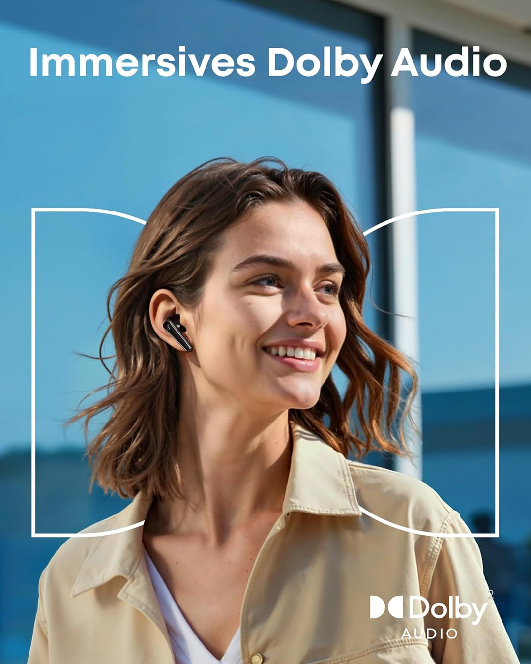 soundcore Liberty 5 by Anker, kabellose Noise Cancelling Earbuds, 2X stärkere Stimmreduktion, ANC in