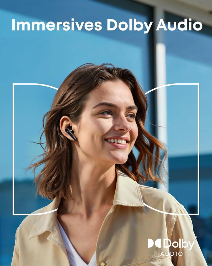 soundcore Liberty 5 by Anker, kabellose Noise Cancelling Earbuds, 2X stärkere Stimmreduktion, ANC in
