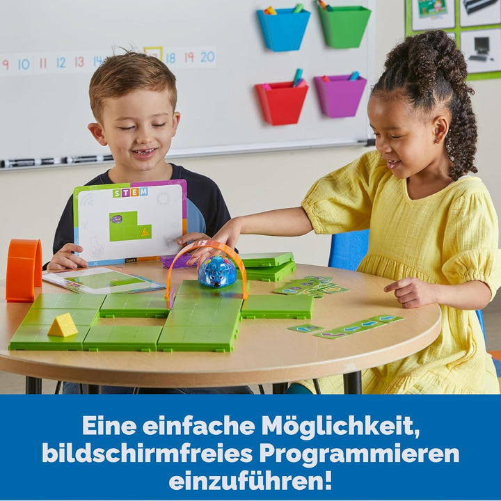 Learning Resources Code & Go Roboter-Maus Aktivitäts-Set – Wiederaufladbares, interaktives Lernspiel