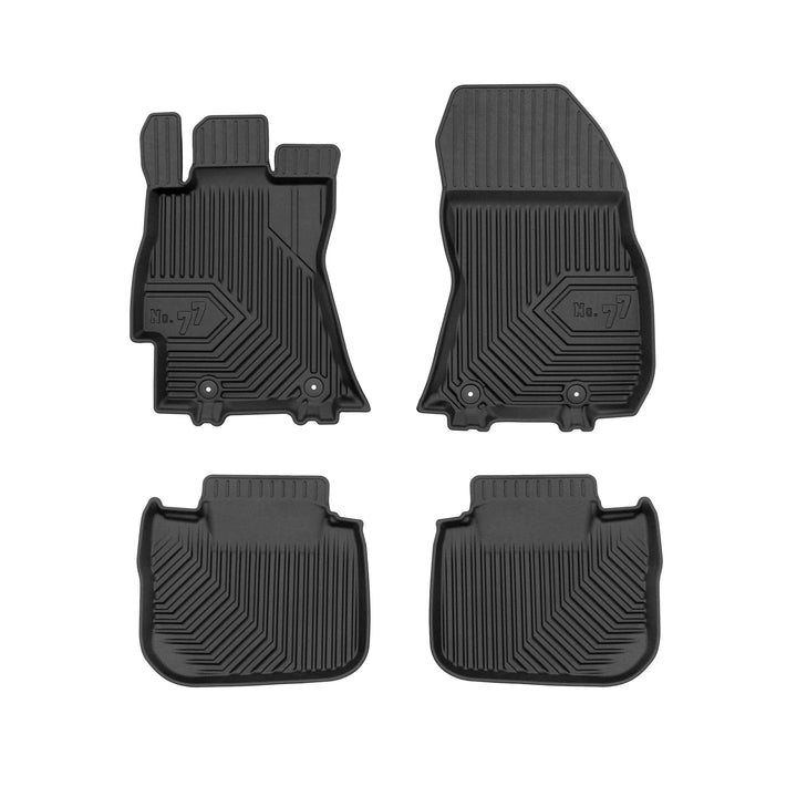FROGUM No.77 Gummimatten Ganzjahresset von Auto Fussmatten Autofussmatten für Subaru Legacy V 2009-2