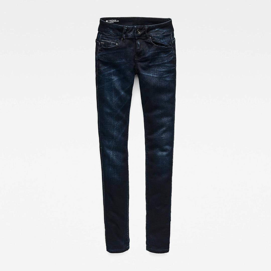 G-STAR Herren 3301 Regular Tapered Jeans 23W / 32L Blau (Medium Aged 60883-6131-071), 23W / 32L Blau