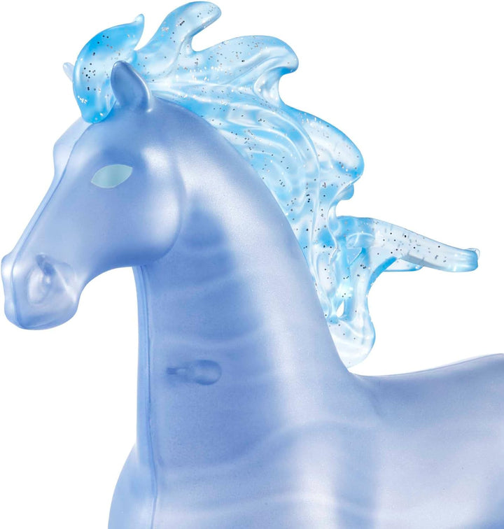 Disney Die Eiskönigin Spielzeug, Elsa-Modepuppe mit Wasserfigur Nokk in Pferdeform, inspiriert durch