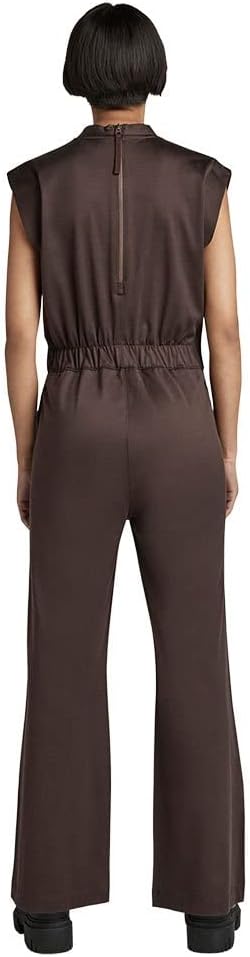 G-STAR Damen Wide Leg V-neck Jumpsuit Jumpsuit XS Braun (chocolat D22370-C813-285), XS Braun (chocol