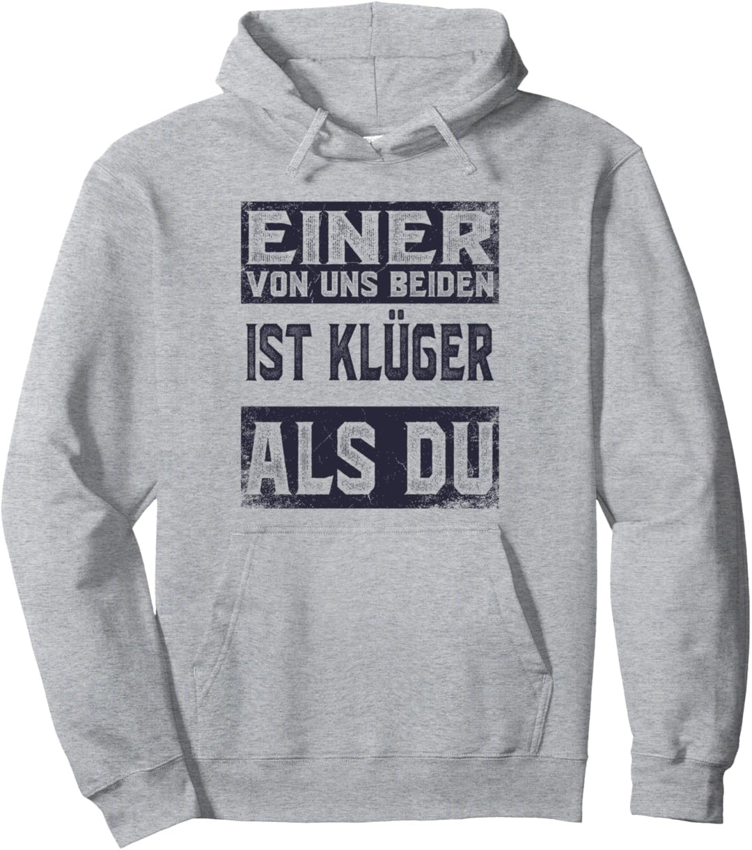 Klüger Als Du Lustiger Spruch für Klugscheisser Pullover Hoodie