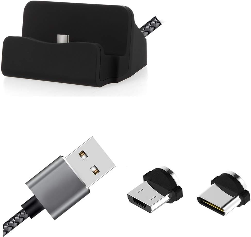 K-S-Trade Dockingstation Für Samsung Galaxy A53 5G Hochwertige Docking Station Ladestation Synch-Sta