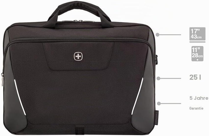 WENGER XE Brief Laptop-Tasche zum Umhängen, Notebook, Tabletfach, Aktentasche, Organizer, Damen Herr