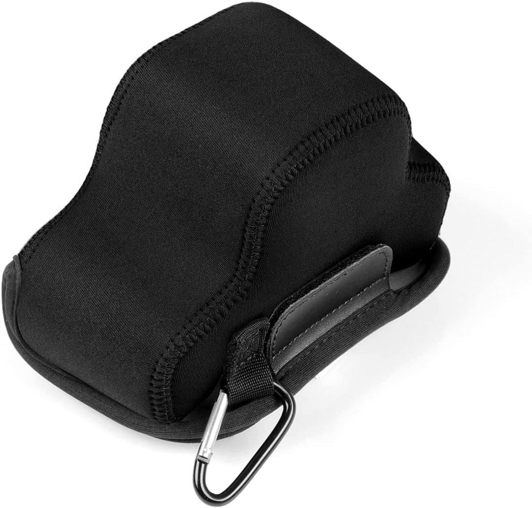 MegaGear Ultraleichte Neopren-Kameratasche kompatibel mit Nikon Z fc (16-50mm) (Black) Mg2012 Schwar