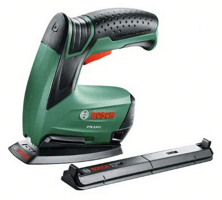 Bosch Home and Garden DIY Akku-Tacker PTK 3,6 LI mit Papierhefter und Broschürenhefter (Hefterset, 3