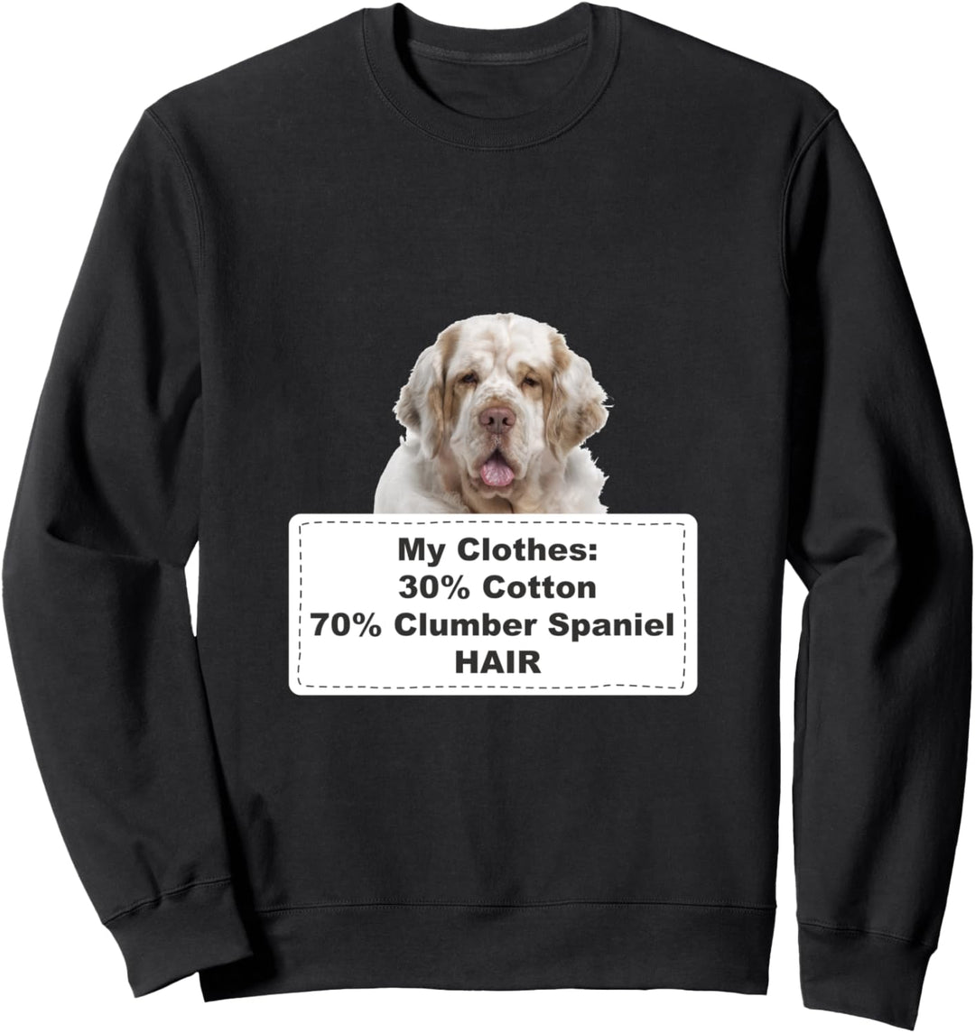 Funny Shedding Dog Clumber Spaniel Sweatshirt