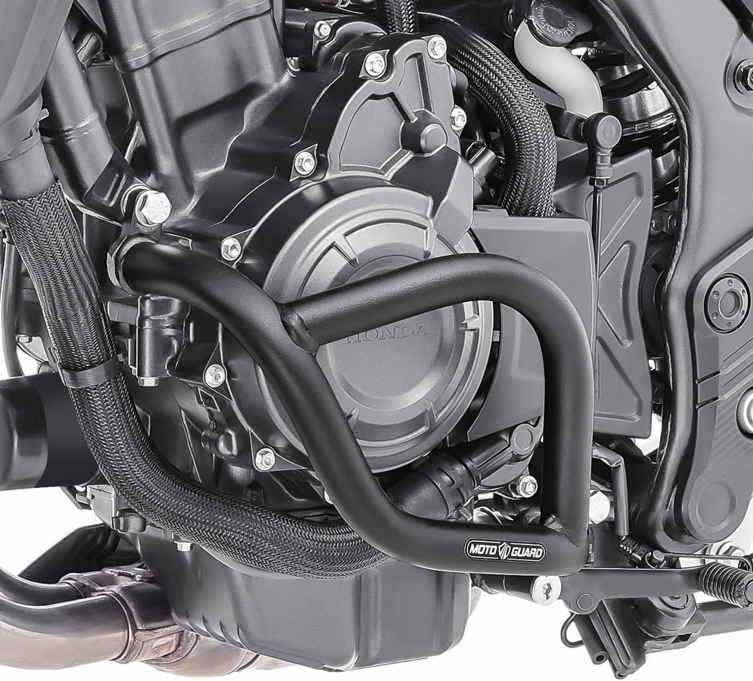 Sturzbügel für Honda NX 500 24-25 Motorschutzbügel Motoguard SG44 schwarz Unten Standard Honda NX 50