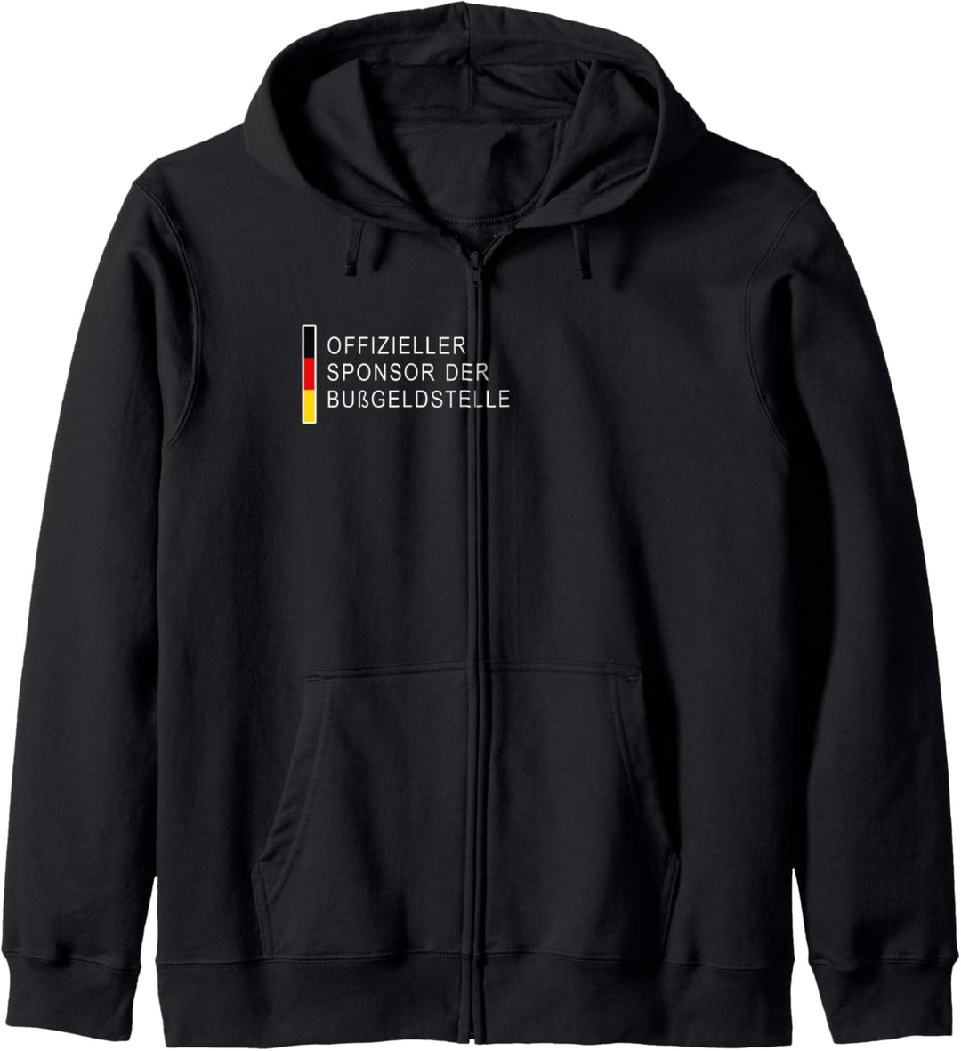 Offizieller Sponsor der Bussgeldstelle Kapuzenjacke