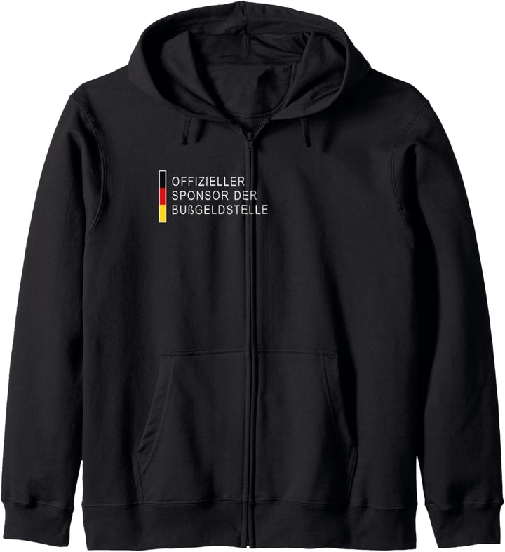 Offizieller Sponsor der Bussgeldstelle Kapuzenjacke