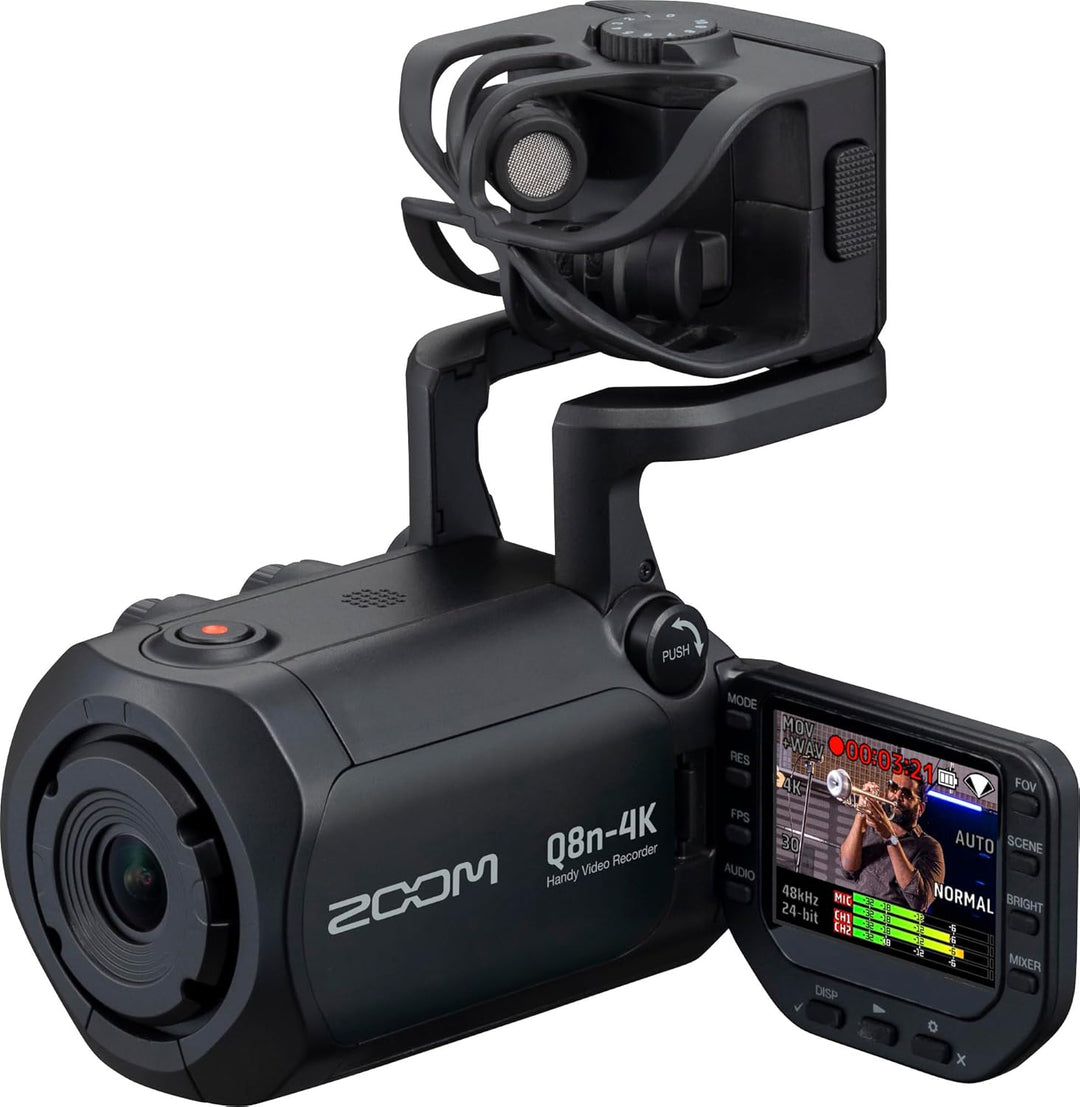 Zoom Q8n-4k Handy Video Recorder, Q8n-4K