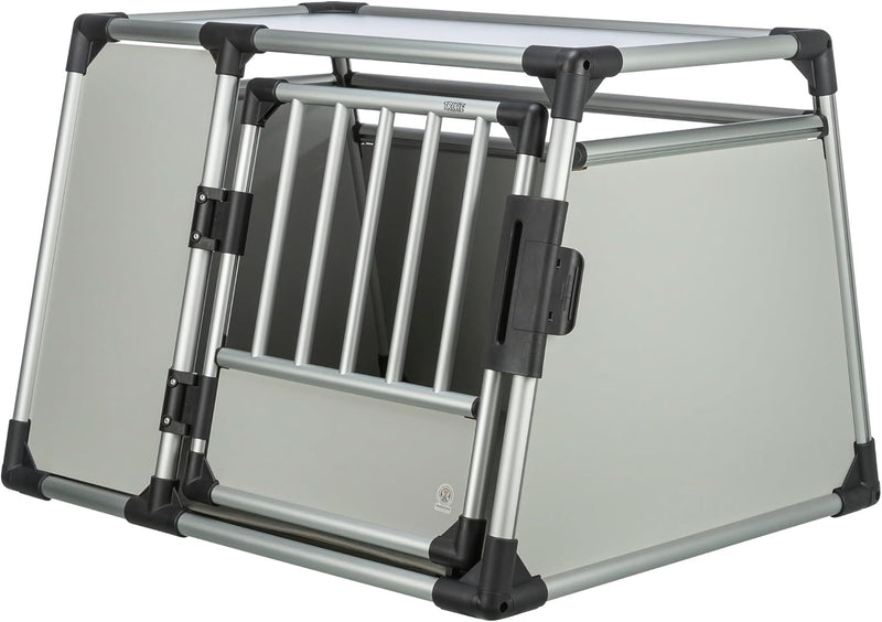 Trixie 39343 Transportbox, Aluminium, L: 93 × 64 × 81 cm,