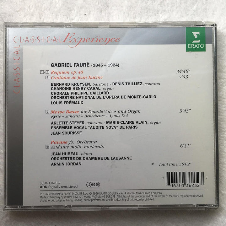 Requiem, Audio-CD