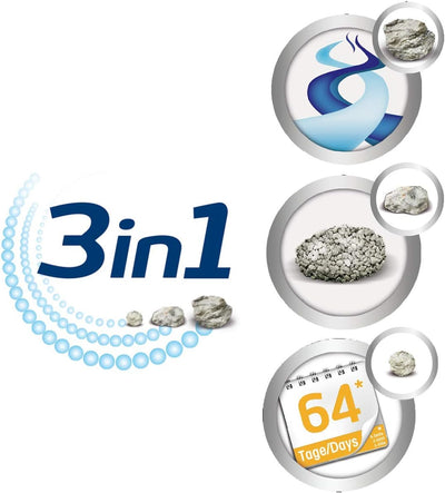 Gimborn Biokat's Classic fresh 3in1 mit Duft - Klumpende Katzenstreu mit 3 unterschiedlichen Korngrö