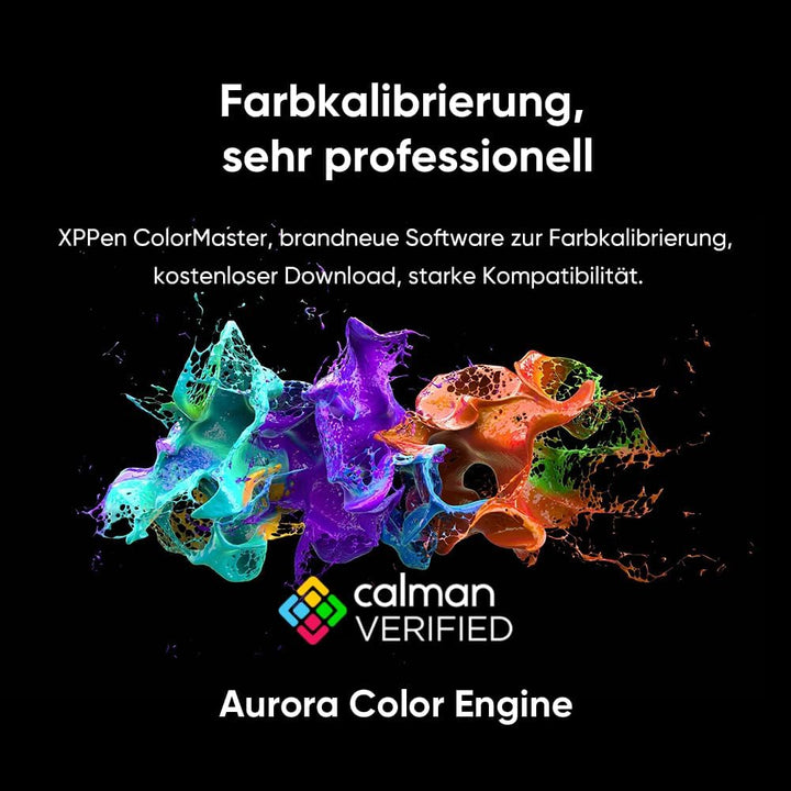 XPPen Artist Pro 24 Gen 2 165Hz Grafiktablett mit Display, 23,8 Zoll Grafikdisplay mit 16K X3 Pro St