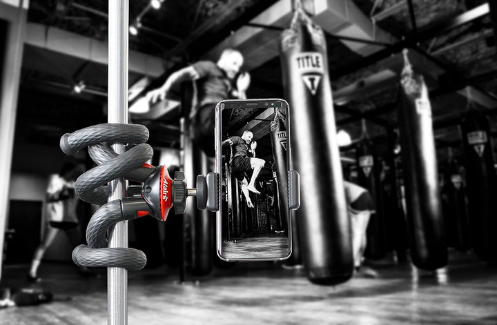 Atairs Handy Stativ für Smartphone mit Fernauslöser - Flexibles Reisestativ für Kamera, DSLR, Action