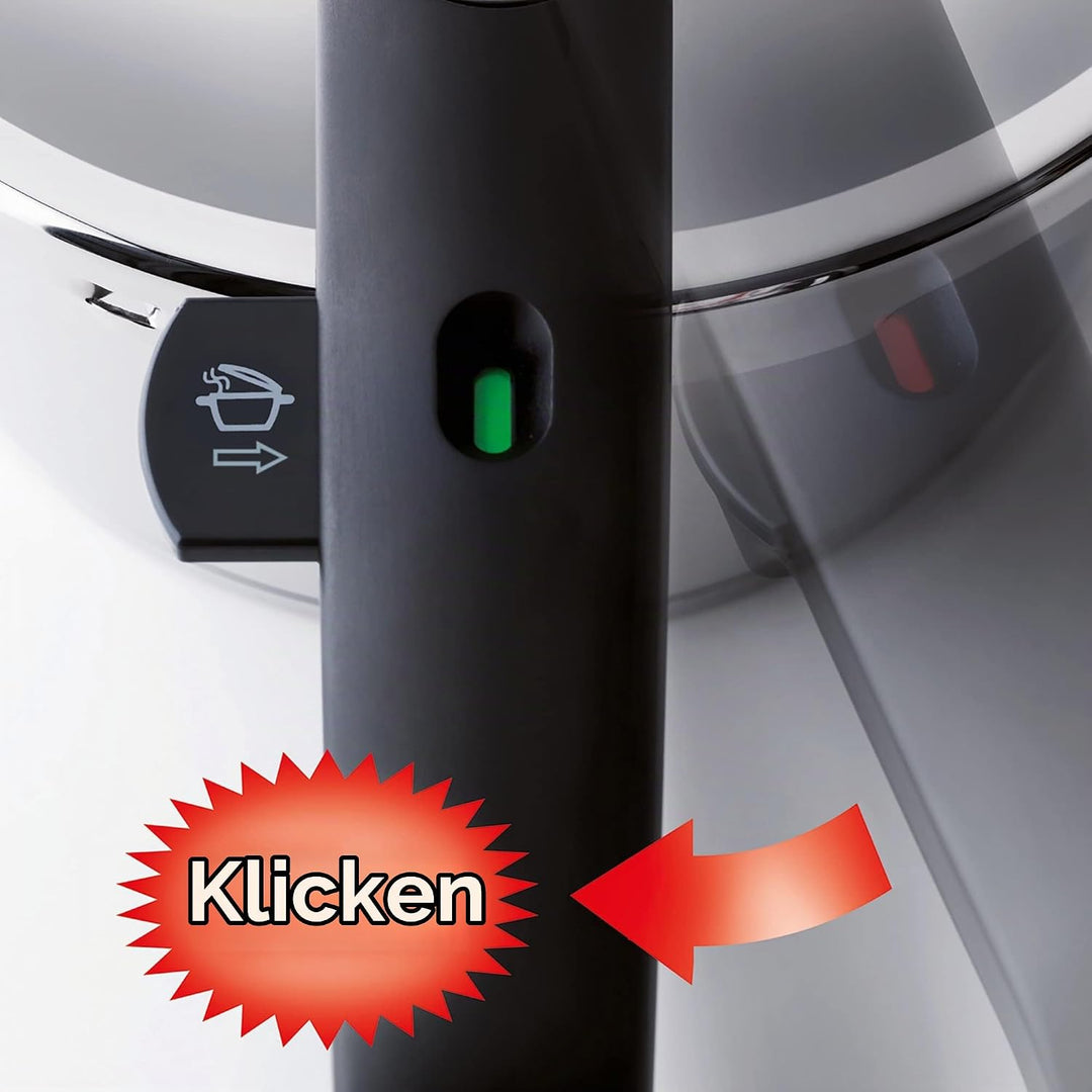 Fissler Vitaquick / Induktions-Schnellkochtopf Edelstahl-Dampfkochtopf, 2 Garstufen, stapelbar, Silb
