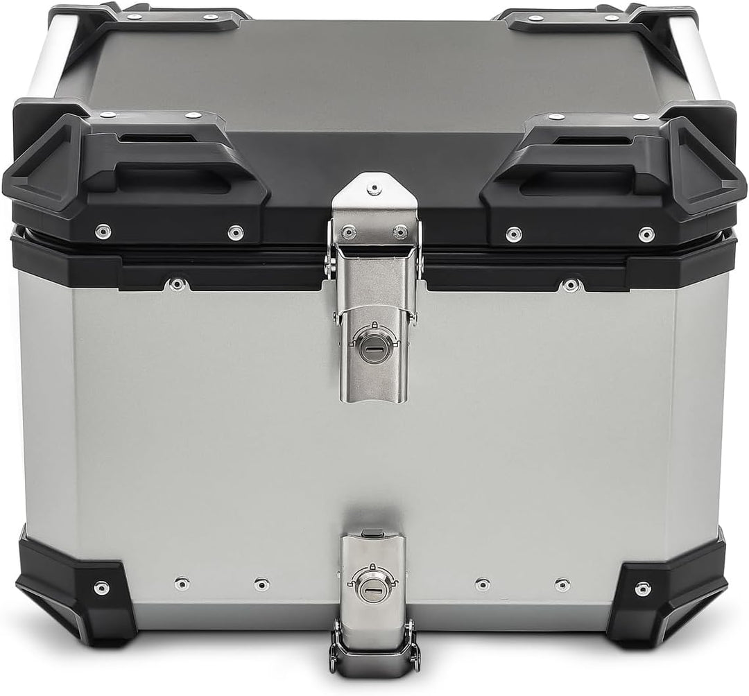 Alu Topcase für BMW R 1200 GS / Adventure Aluminium Bagtecs XB45 silber