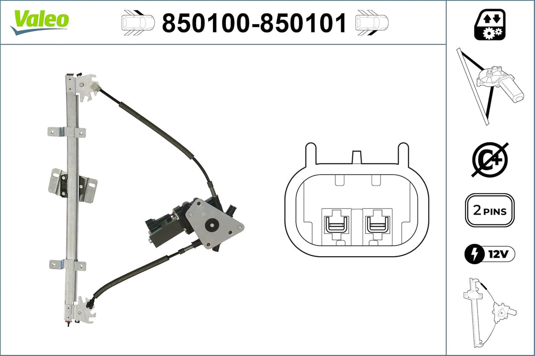 VALEO Fensterheber 850100